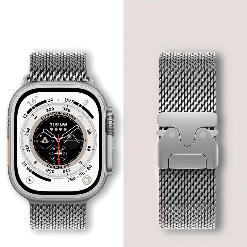 Mesh Coil Strip - Milanese Loop für Apple Watch S12