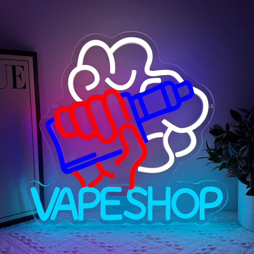 Vape-Shop Neon-Schild Elektron – Vaping Store Bewertung und Preis